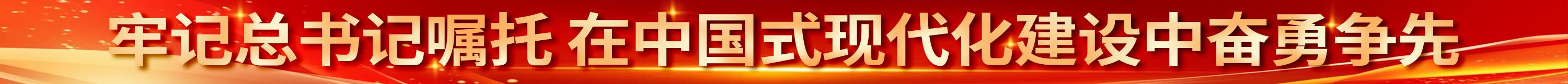 牢记总书记嘱托 在中国式现代化建设中奋勇争先